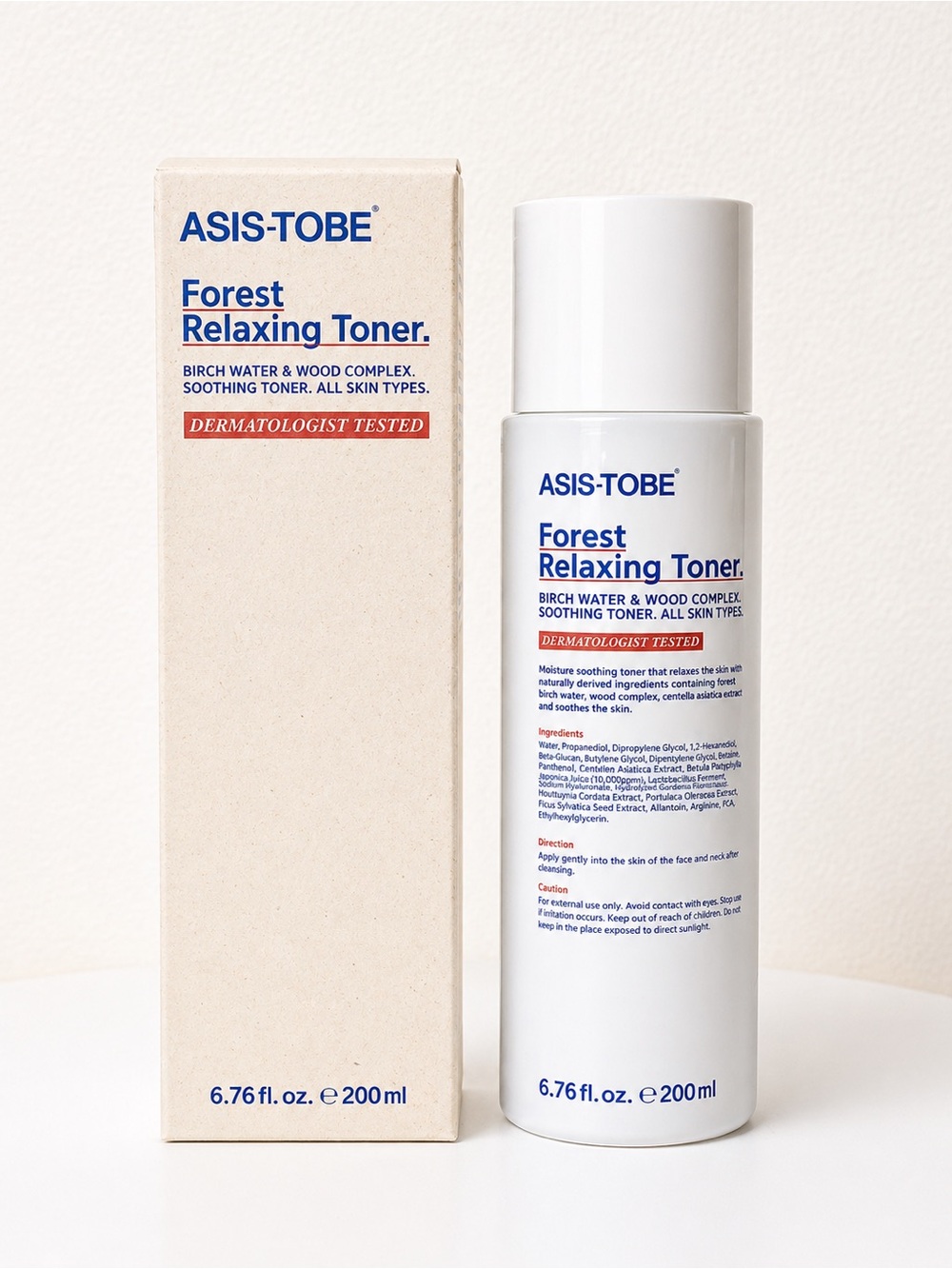 Forest Relaxing Toner - White